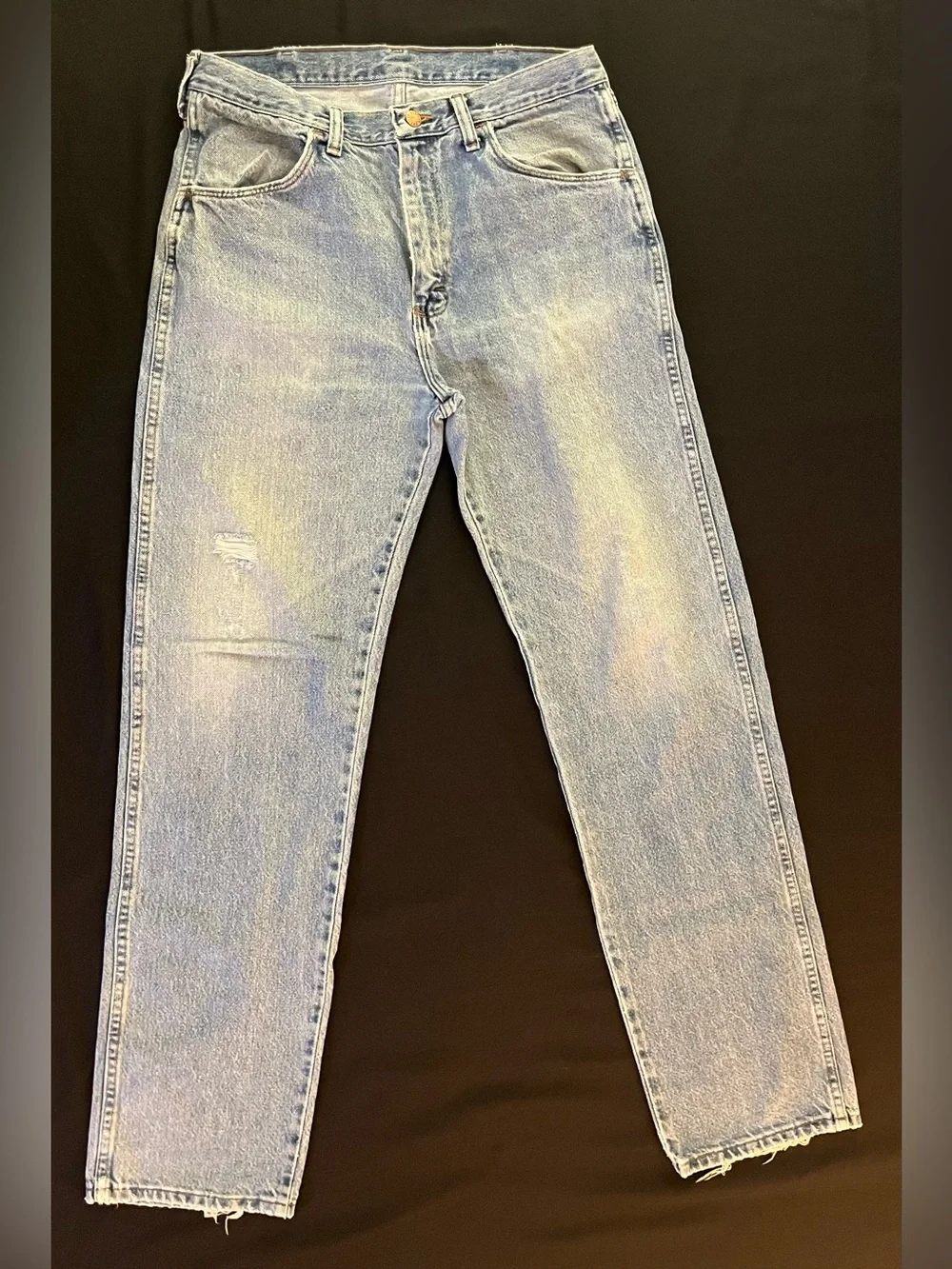 Vintage Rustler Straight Leg Denim Jeans